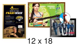 12x18 Frames | All Styles of 12x18 Snap Frames and Poster Displays