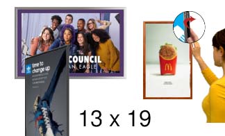 13x19 Frames | All Styles of 13x19 Snap Frames and Poster Displays