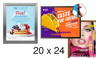 20x24 Frames | All Styles of 20x24 Snap Frames and Poster Displays