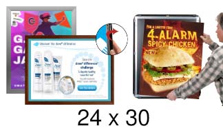 24x30 Frames | All Styles of 24x30 Snap Frames and Poster Displays