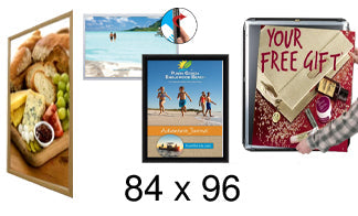 84x96 Frames | All Styles of 84x96 Poster Frames and Poster Displays