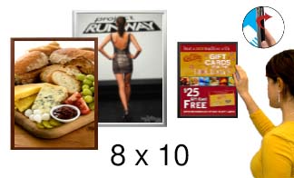 8x10 Frames | All Styles of 8x10 Snap Frames and Poster Displays