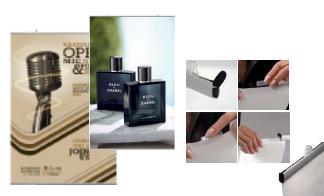 Quick Change Banner Bar and Poster Holder Set