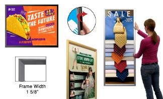 Poster Snap Frames with 1 5/8