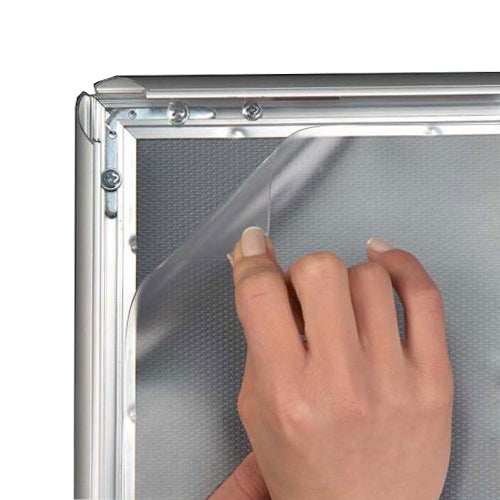 Protective Non-Glare Overlay Included with 16x20 Mitered Corner Snap Frame 1" | Protects Poster, Sign, Graphics and Photographs from Dust and Scratches
