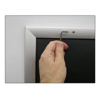 SPECIAL TOOL INCLUDED TO OPEN UP 36x48 SIGN FRAME