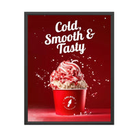Economical, SLIM Poster Snap Open 12x18 Clip Frames with 1" Wide Metal Frame with Mitered Corners