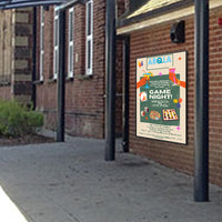 Extra Large Snap Open Frame 48x60 Front Loading Poster Snap Frame with 1 1/4" Wide Metal Profile