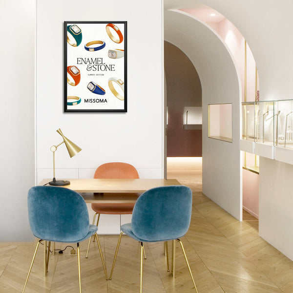 SwingSnap 20x30 Poster Snap Frame 1 1/4" Security-Style | Fast-Change Aluminum Snap Open Frame with Pallet Tool