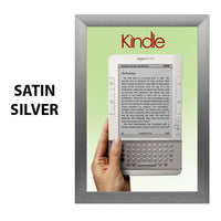 EASY OPEN SNAP OPEN FRAMES 12 x 20 (SHOWN IN SATIN SILVER)