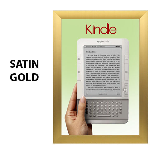 EASY OPEN SNAP OPEN FRAMES 27 x 41 (SHOWN IN SATIN GOLD)