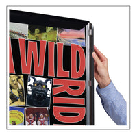ALL 4 SIDES SNAP OPEN FOR QUICK CHANGE POSTERS 9 x 12