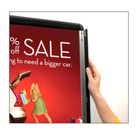 SNAP OPEN and SNAP CLOSE for 24x36 POSTER CHANGES