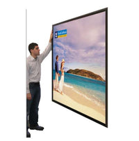 Extra Large 48x60 Poster Snap Frame with 1 5/8" Wide Frame | Fast Snap Open Aluminum Frame