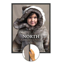 SwingSnap Front Loading Poster Snap Frames | .60 Mini Frame Profile 35+ Snap Frame Sizes and Custom