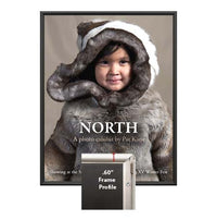 MINI 18x24 Poster Snap Frames (.60" Wide Frame Profile)