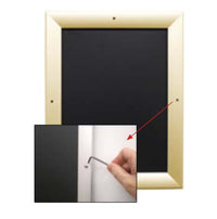 Extra Large Poster Snap Frames 48 x 60 with Security Screws (for MOUNTED GRAPHICS)